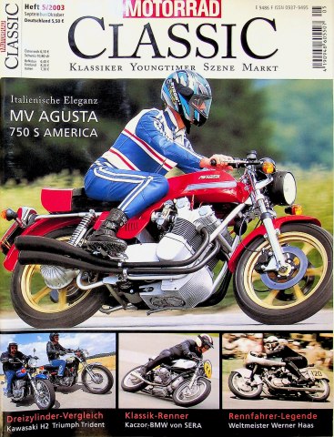 Motorrad Classic 05/2003 Motorrad Classic 05/2003